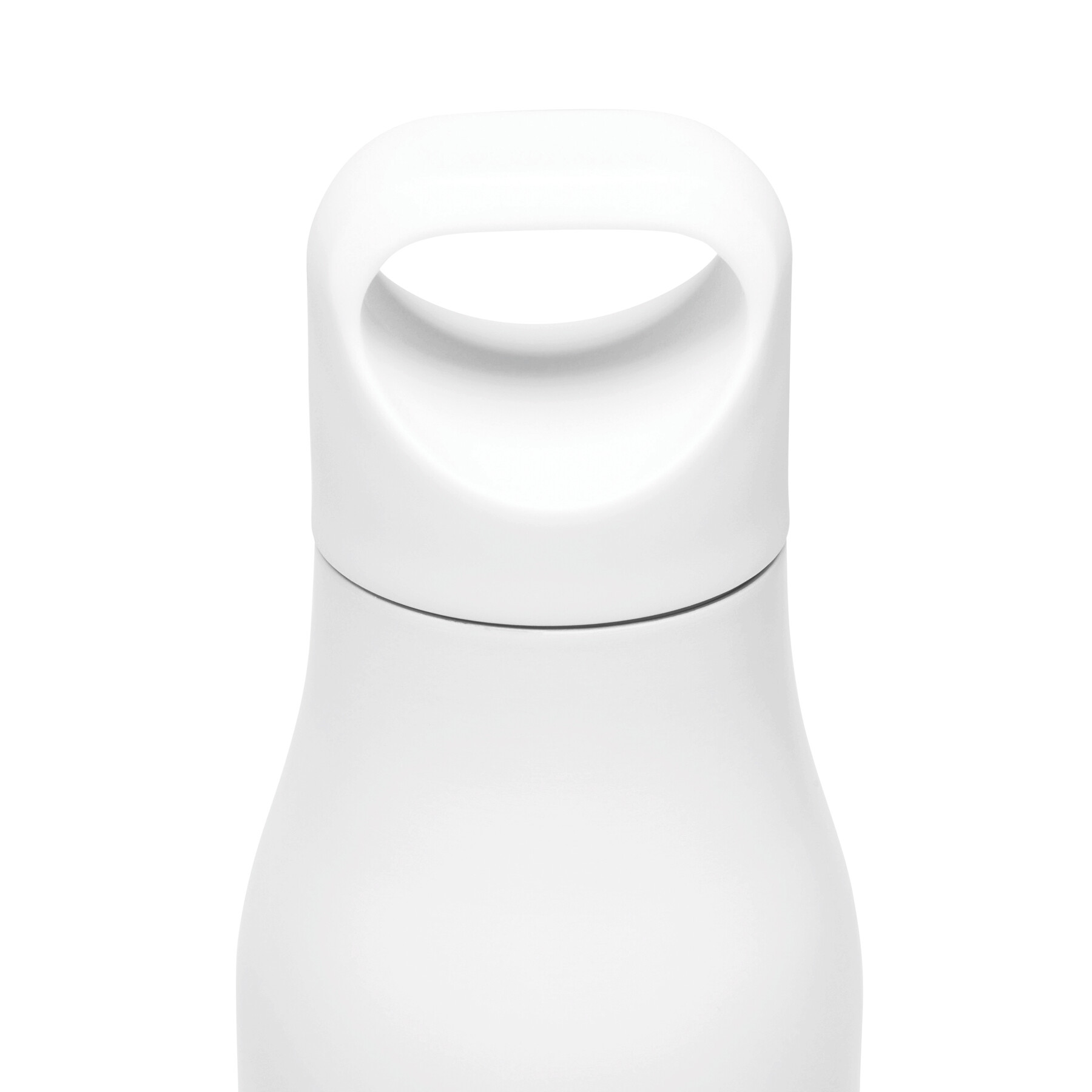 Vakuum-Trinkflasche BAMBOO LEGEND, weiß