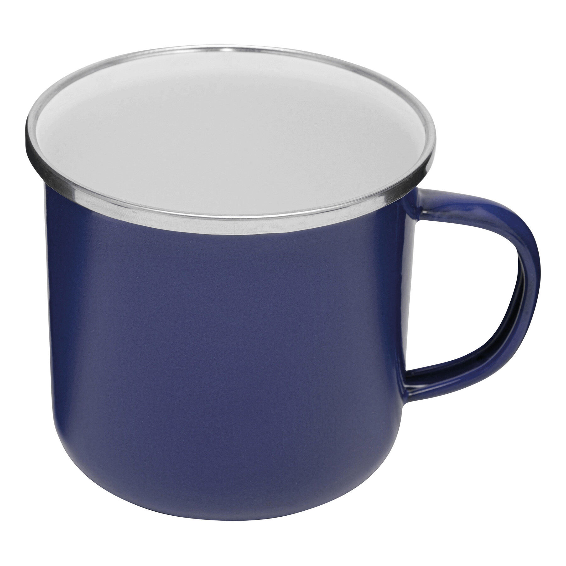Emaille-Trinkbecher VINTAGE CUP, blau