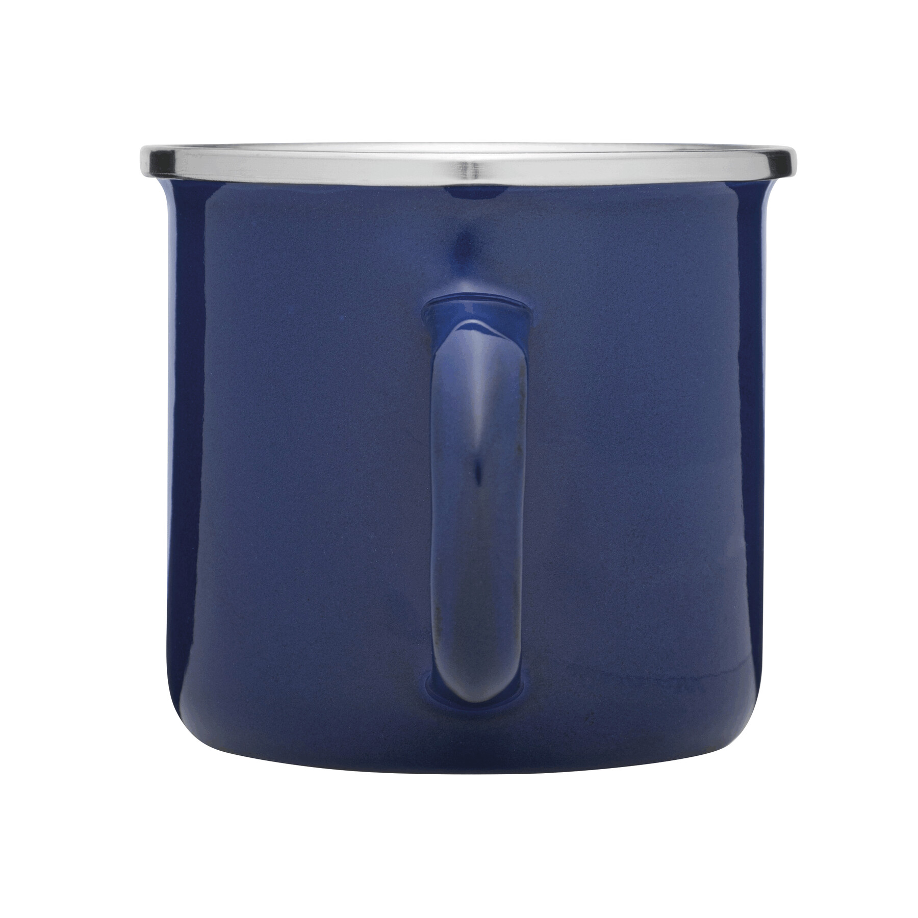 Emaille-Trinkbecher VINTAGE CUP, blau