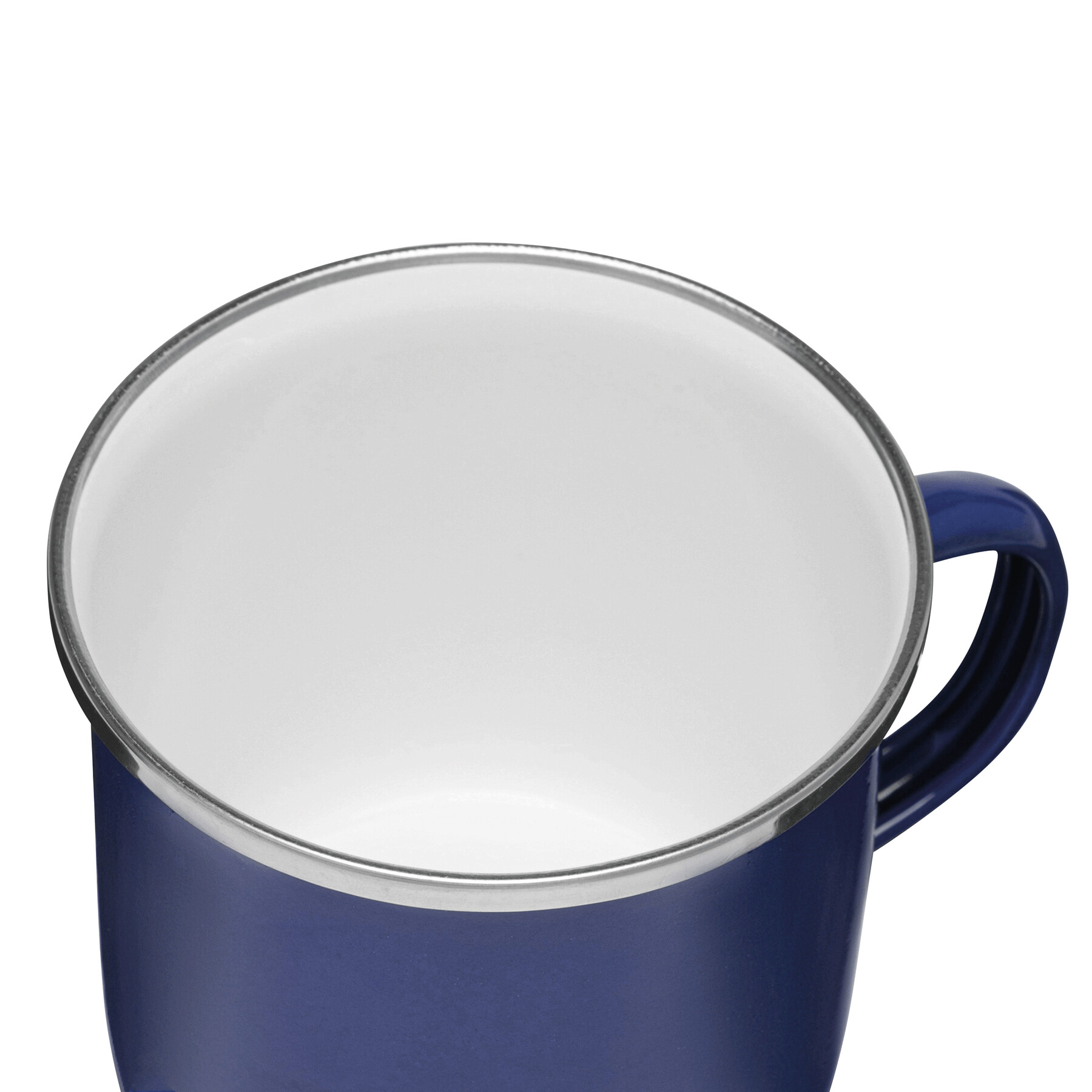 Emaille-Trinkbecher VINTAGE CUP, blau