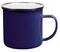 Emaille-Trinkbecher VINTAGE CUP, blau