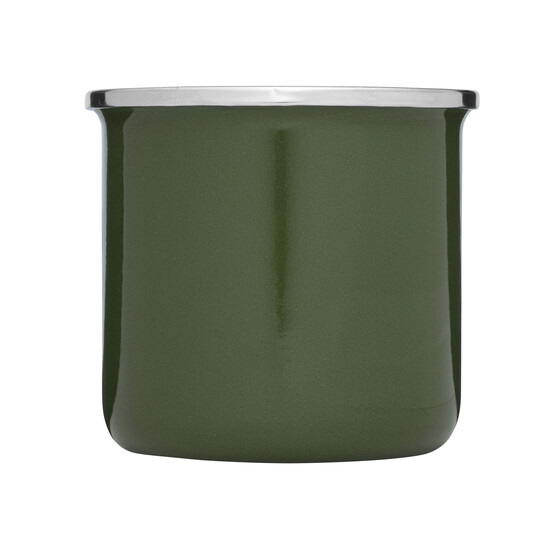 Emaille-Trinkbecher VINTAGE CUP, grün