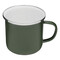 Emaille-Trinkbecher VINTAGE CUP, grün