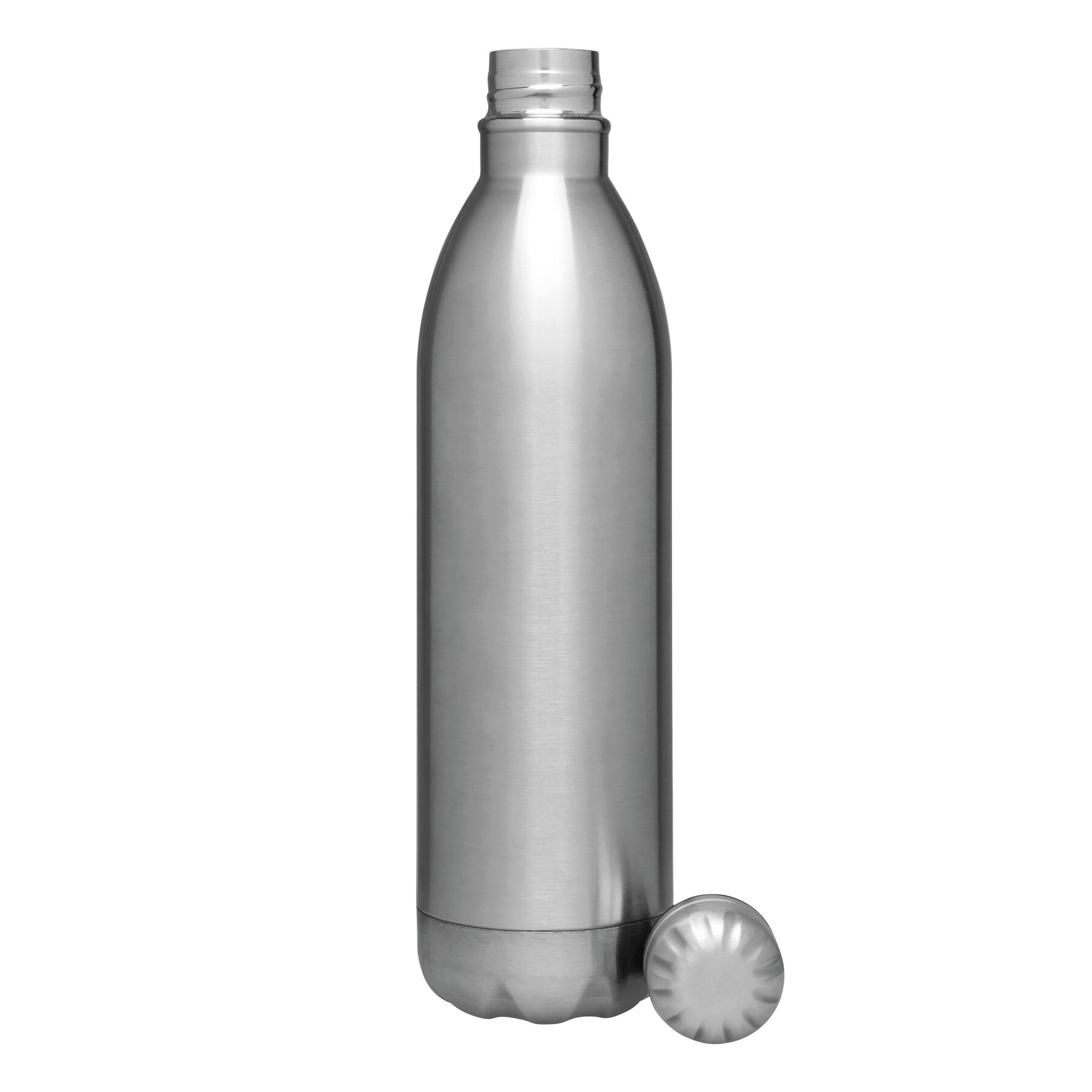 Vakuum-Flasche JUMBO TASTE, silber