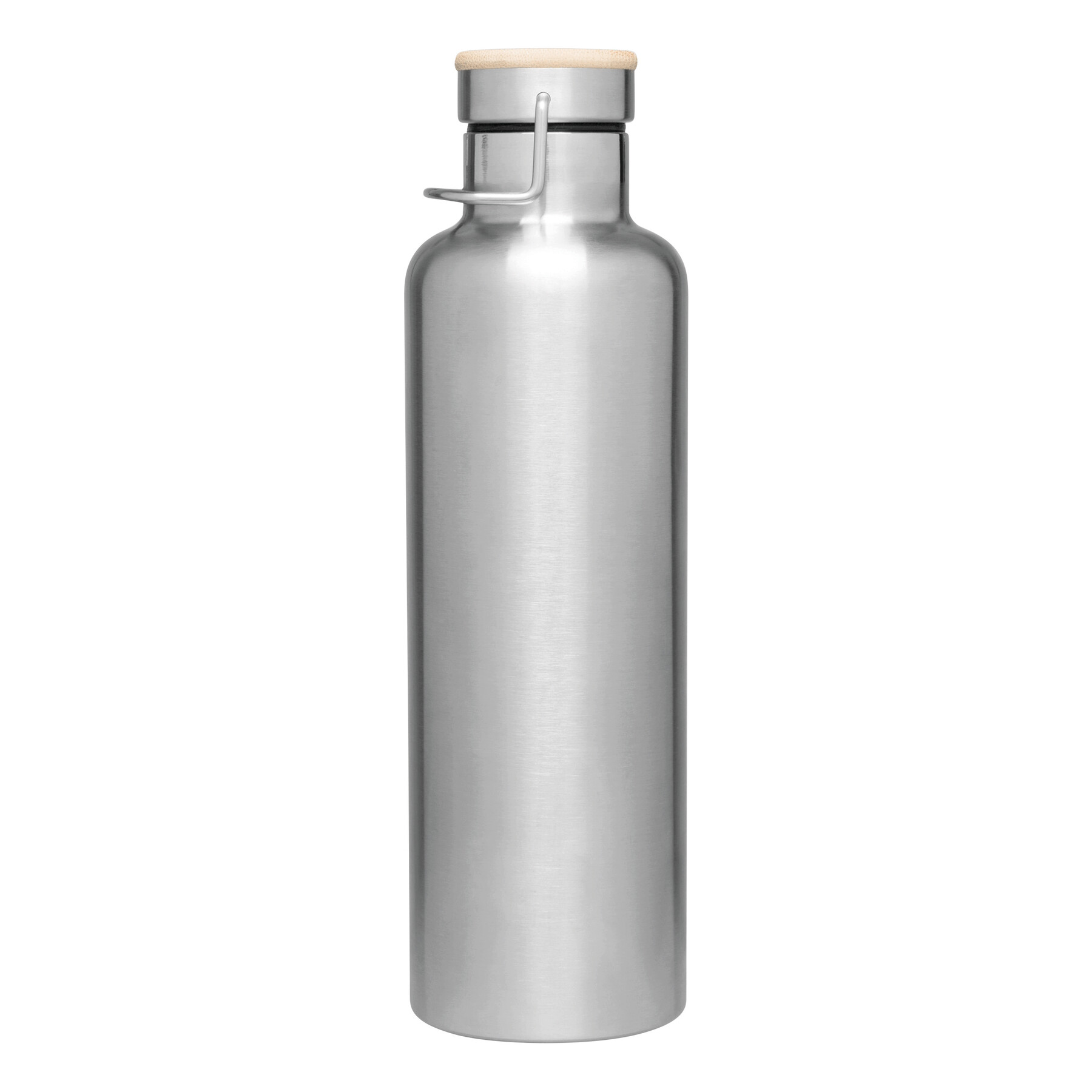 Vakuum-Isolierflasche JUMBO MILITARY, silber