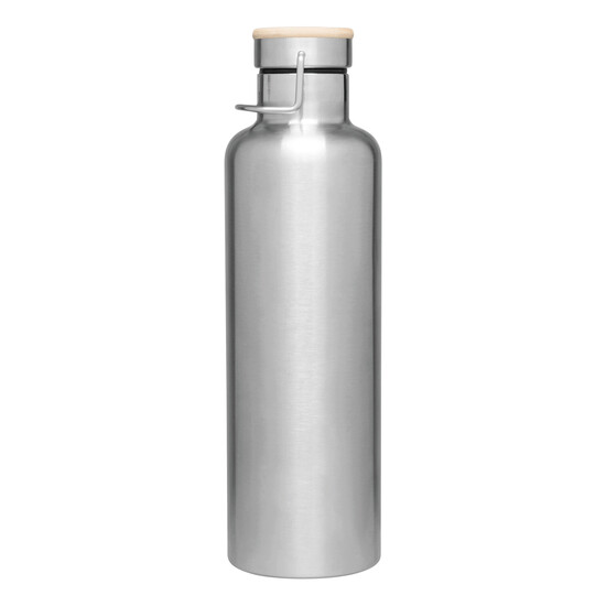 Vakuum-Isolierflasche JUMBO MILITARY, silber