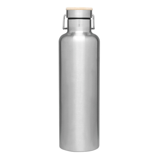 Vakuum-Isolierflasche JUMBO MILITARY, silber