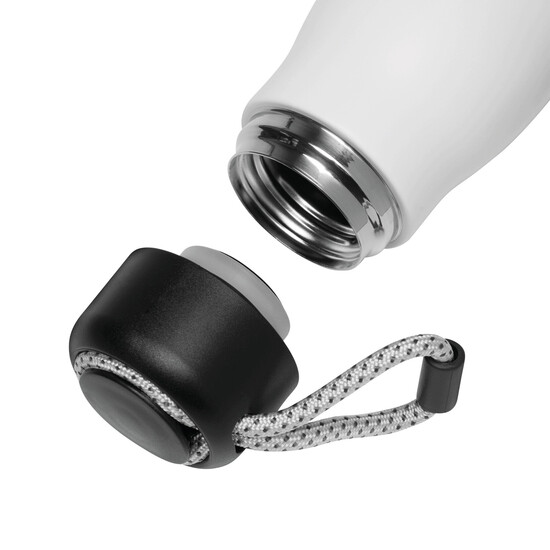 Vakuum-Isolierflasche ROBUSTA, weiß