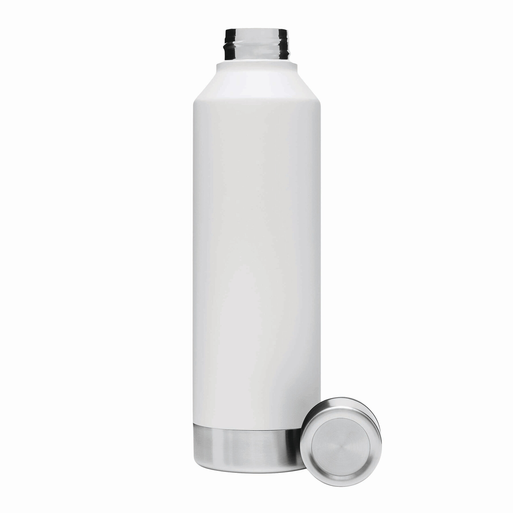 Vakuum-Trinkflasche RICH FLAVOUR, weiß