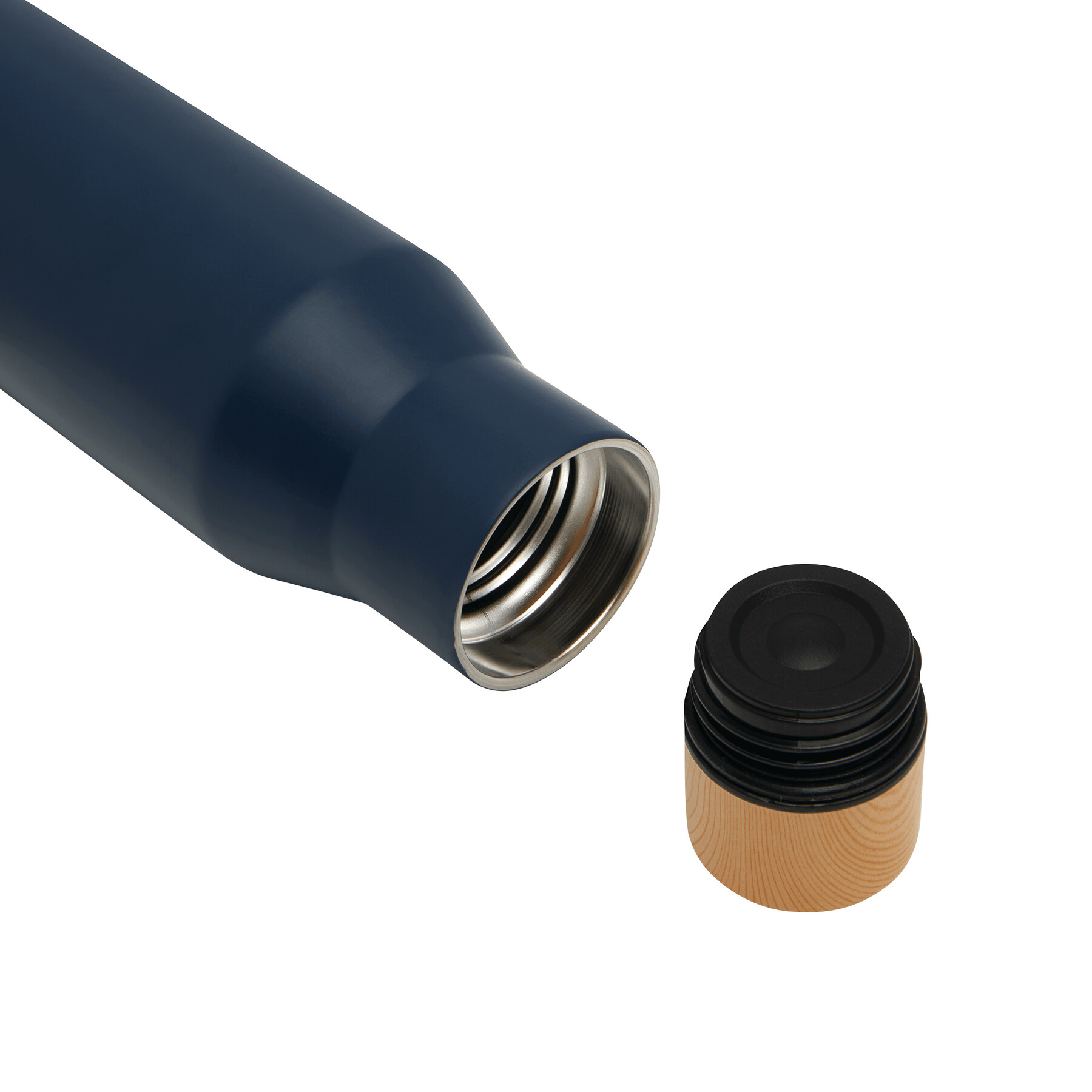 Vakuum-Isolierflasche DRINK NOBLY, marineblau