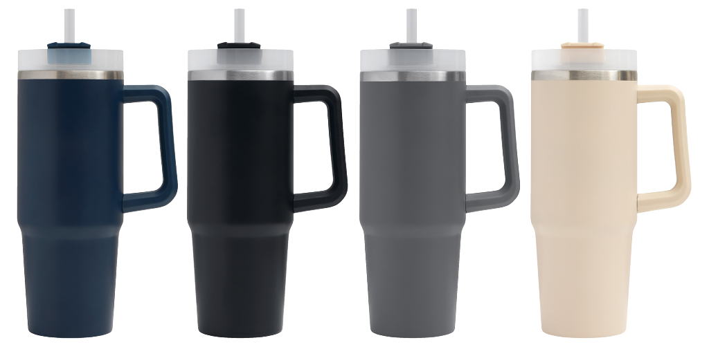 DRINK DELUXE Vakuum-Trinkbecher, 900 ml
