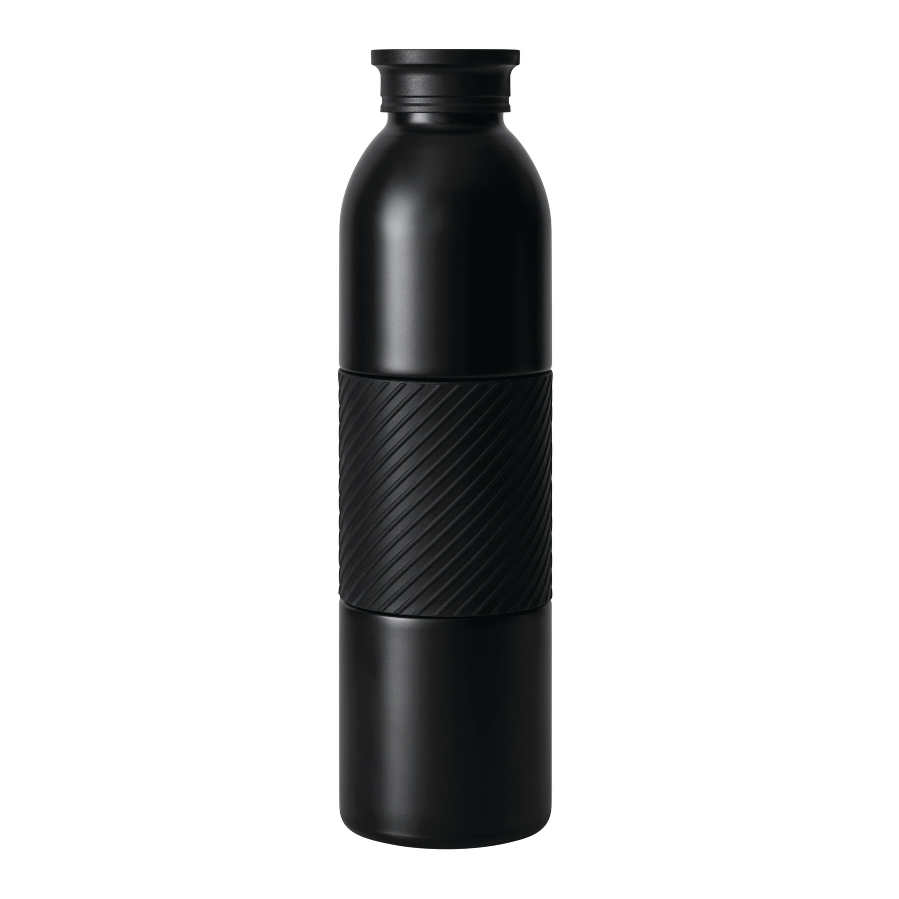 Vakuum-Isolierflasche VACUGRIP, schwarz