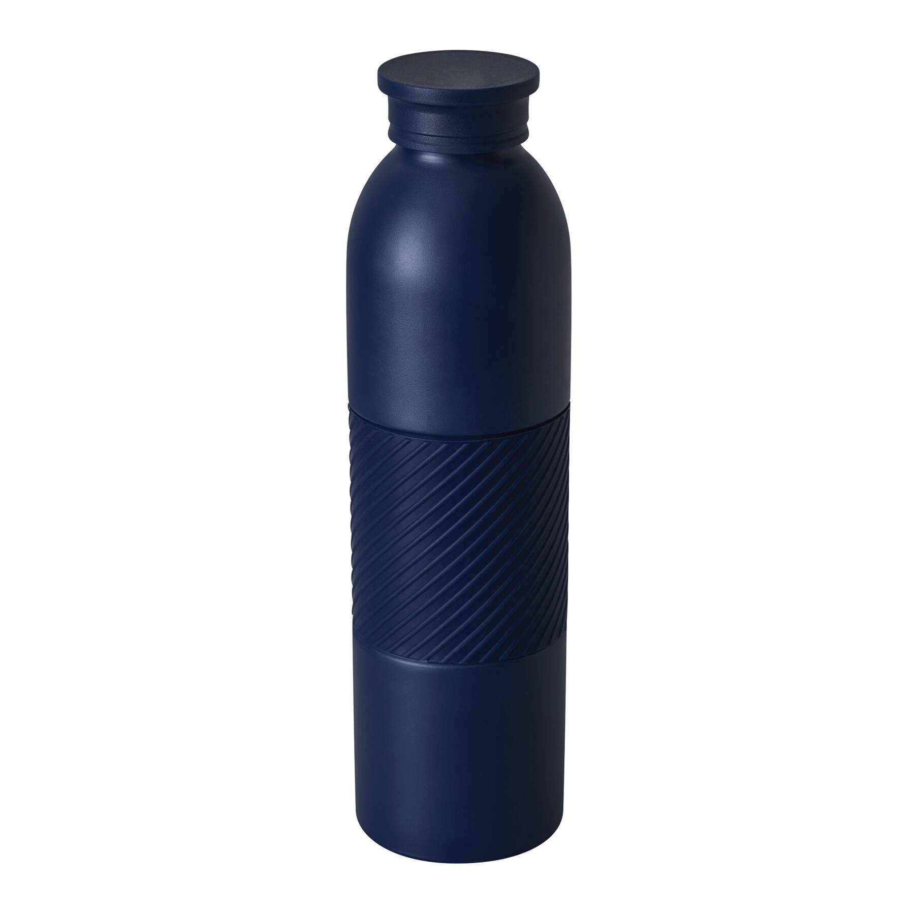 Vakuum-Isolierflasche VACUGRIP, marineblau