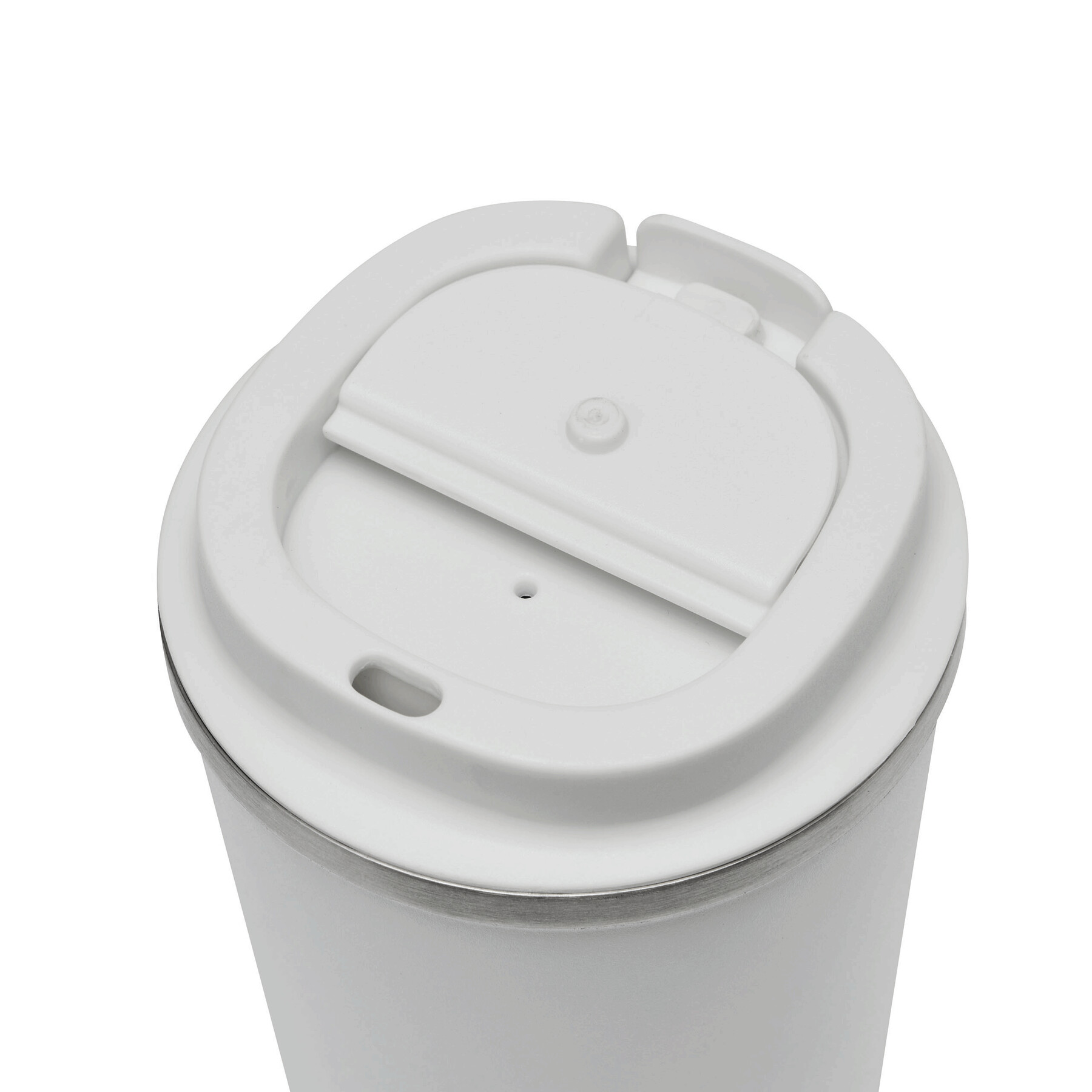 Vakuum-Isolierbecher VELOMUG, weiß