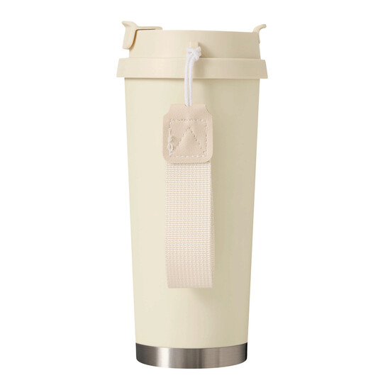 Vakuum-Isolierbecher MUG2GO, beige