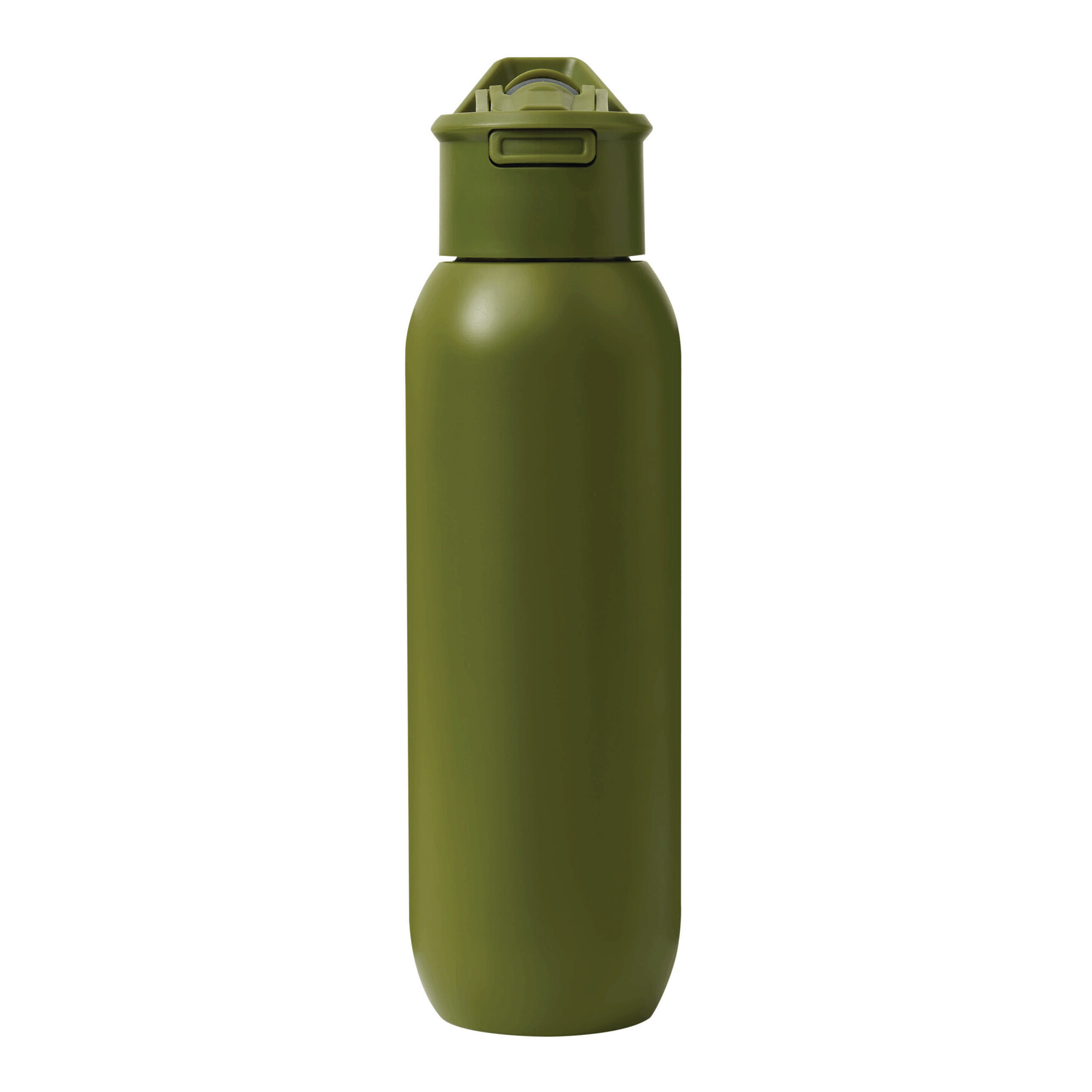 Vakuum-Isolierflasche TREKSTEEL, armygrün