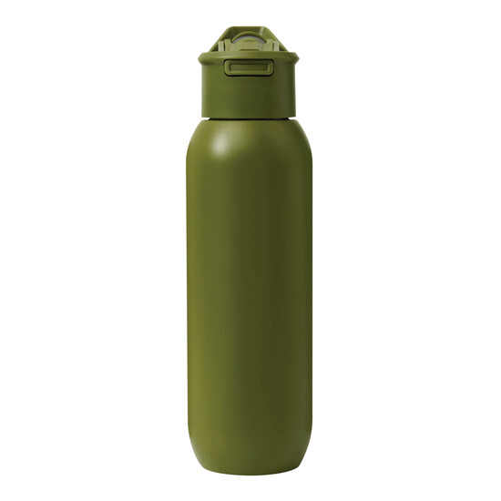 Vakuum-Isolierflasche TREKSTEEL, armygrün