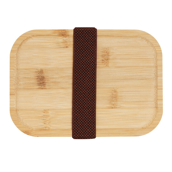 Lunchbox ECO TASTE, braun, silber