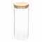 Glas-Vorratsdose ECO STORAGE L, Füllmenge ca. 850 ml, braun, transparent