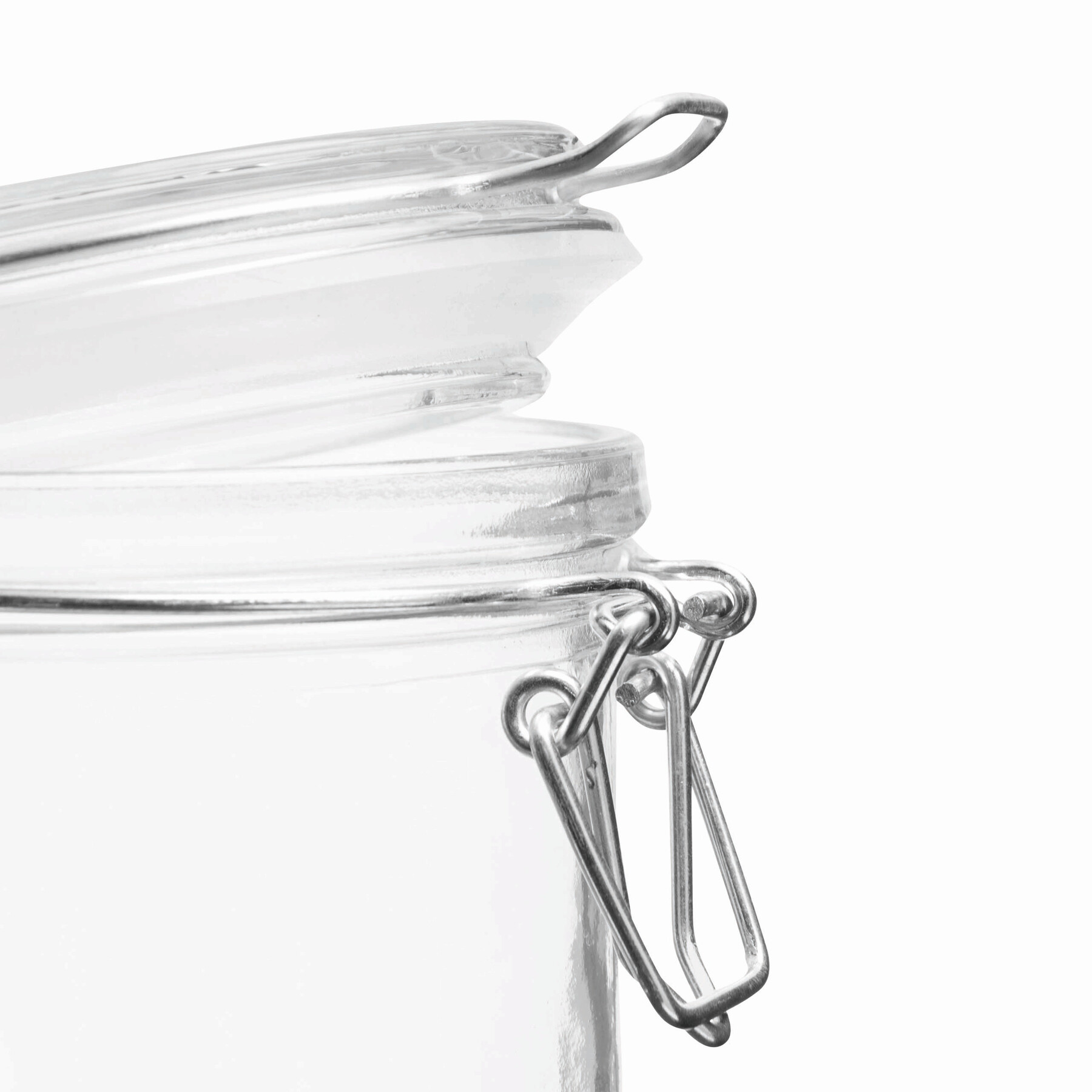 Vorratsglas CLICKY S mit Bügelverschluss, Füllmenge ca. 280 ml, transparent