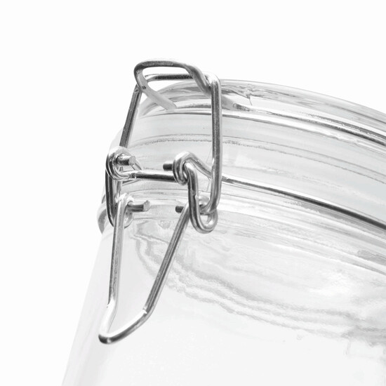 Vorratsglas CLICKY S mit Bügelverschluss, Füllmenge ca. 280 ml, transparent