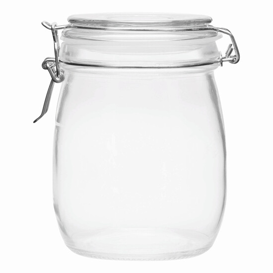 Vorratsglas CLICKY L mit Bügelverschluss, Füllmenge ca. 750 ml, transparent