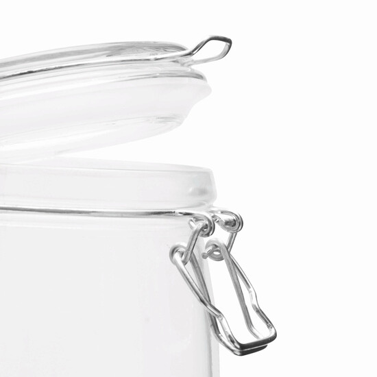 Vorratsglas CLICKY L mit Bügelverschluss, Füllmenge ca. 750 ml, transparent