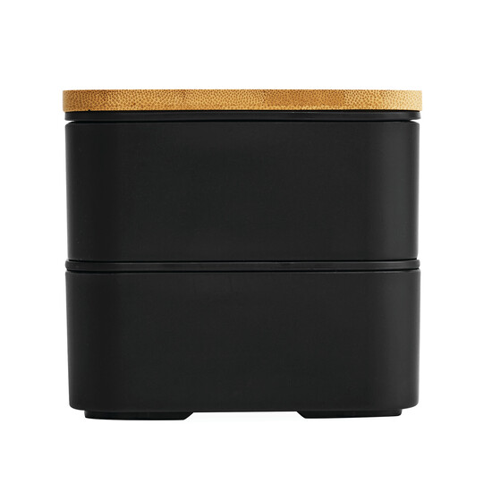Lunchbox DOUBLE LEVEL, schwarz