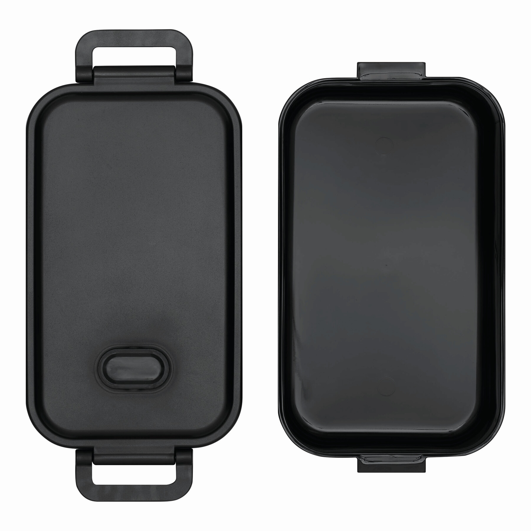 Lunchbox LUNCH TIME, schwarz