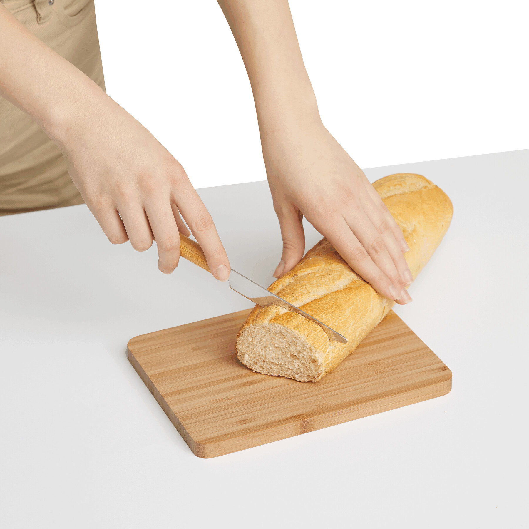 Schneidebrett MINI BAMBOO, braun