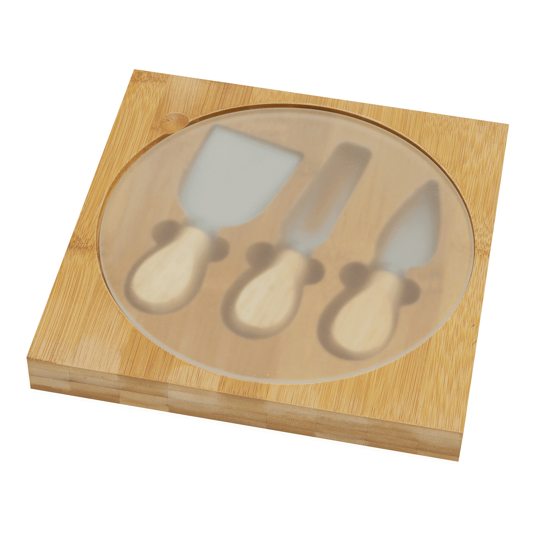 Käse-Messerset ORBITY, braun