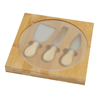 Käse-Messerset ORBITY, braun