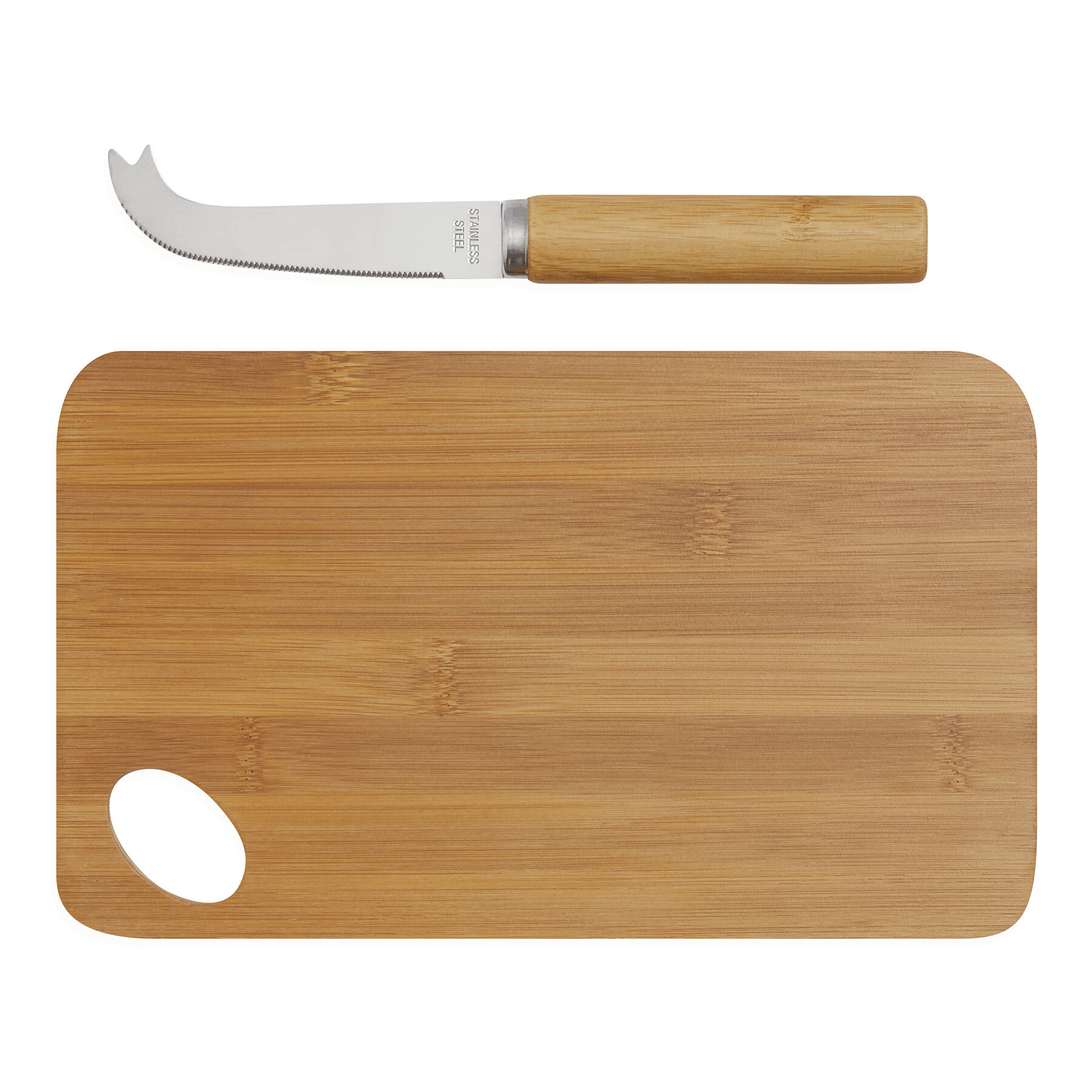 Käseset BAMBOO CHEESY, braun