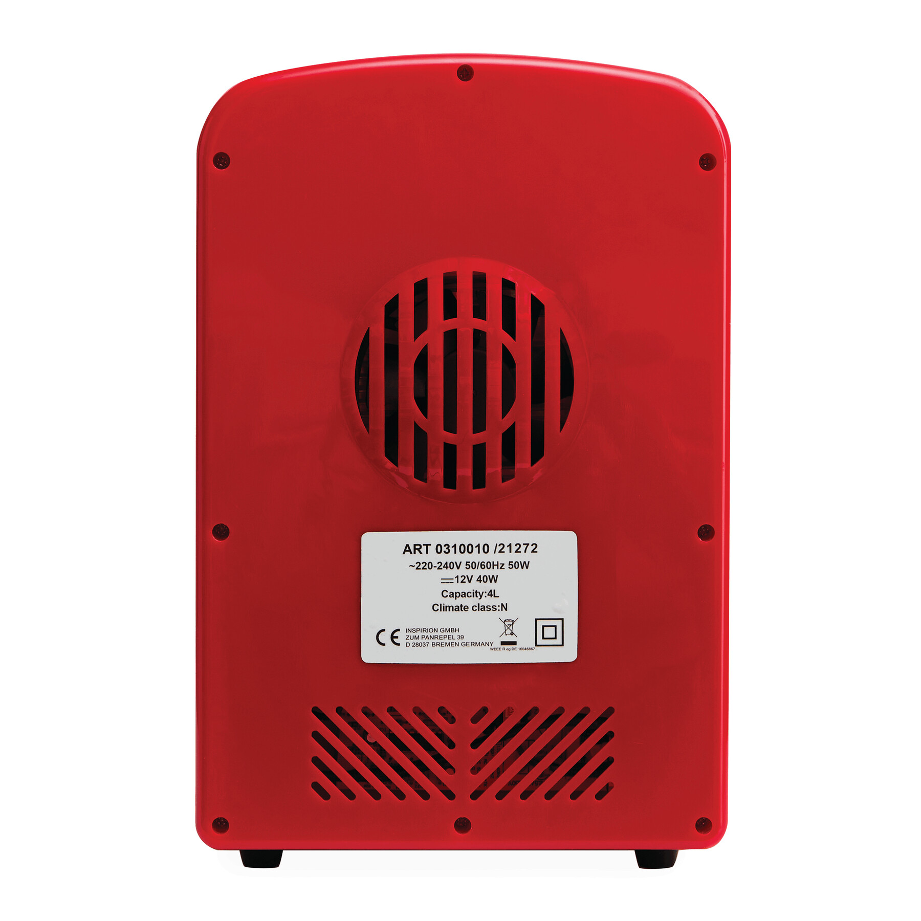 Mini-Kühl- / Wärmeschrank HOT AND COOL, rot