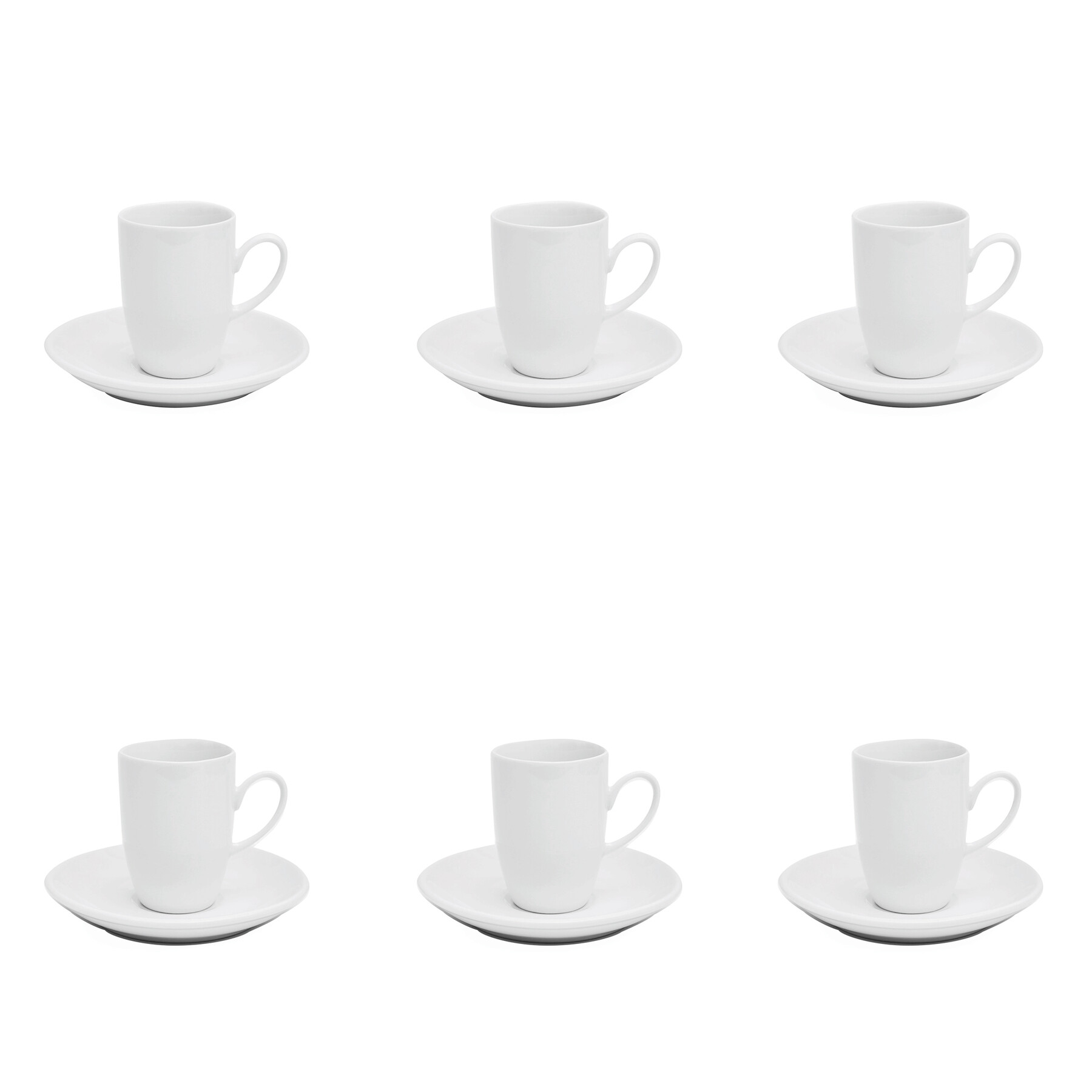 Espresso-Tassen-Set BUONGUSTO, weiß