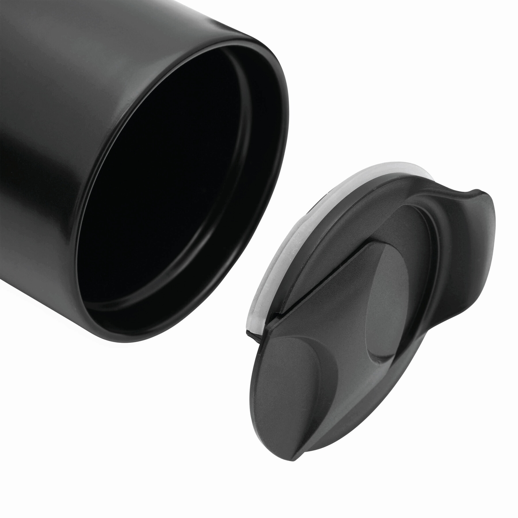 Trinkbecher DAY & NIGHT, braun, schwarz