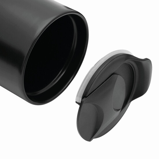 Trinkbecher DAY & NIGHT, braun, schwarz