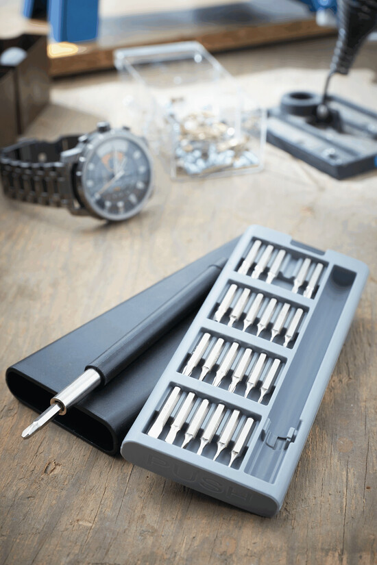 Schraubendreher-Set BIT PRECISION, 26-teilig, schwarz