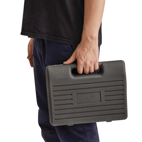 Werkzeugkoffer MASTERKIT, rot, schwarz