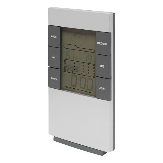 Wetterstation SUNNY TIMES, grau, silber