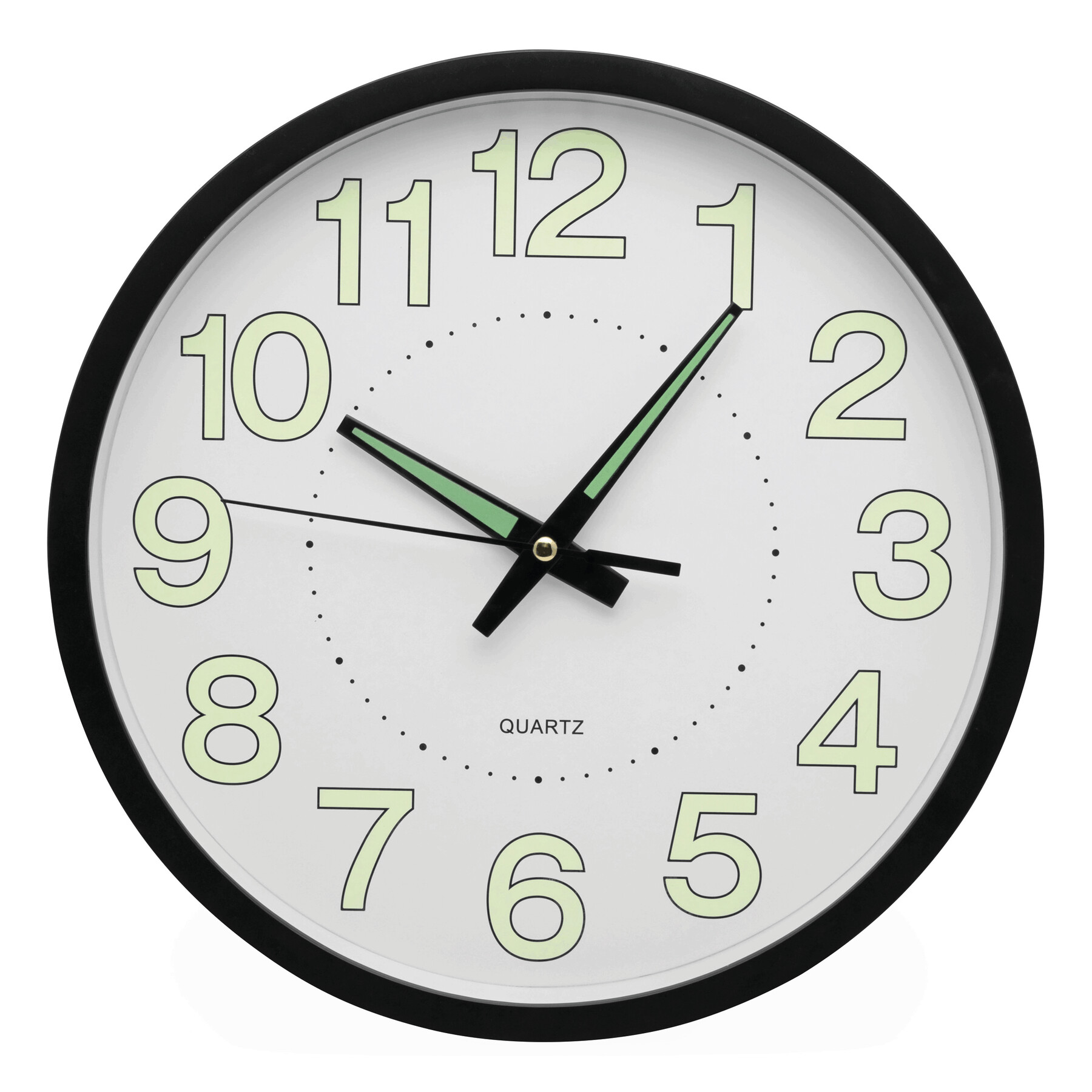 Wanduhr SUN, schwarz, weiß