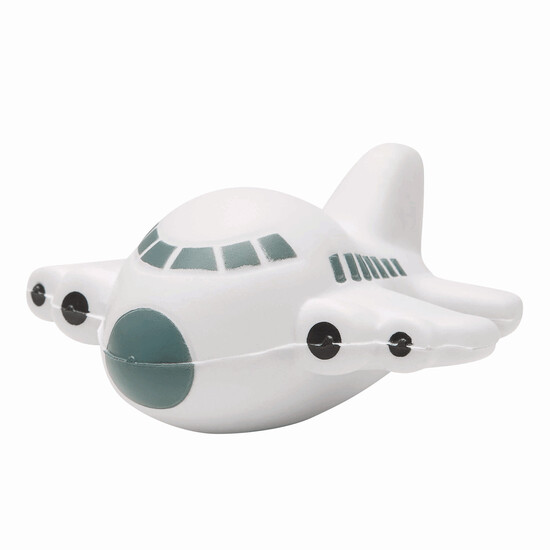 Anti-Stress-Flugzeug TAKE OFF, grau, weiß