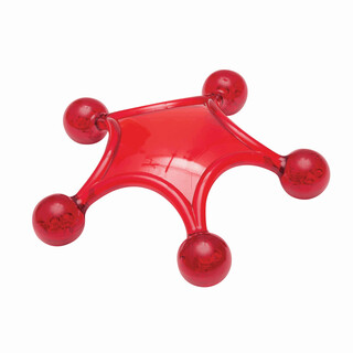 Massage-Seestern STARFISH, rot