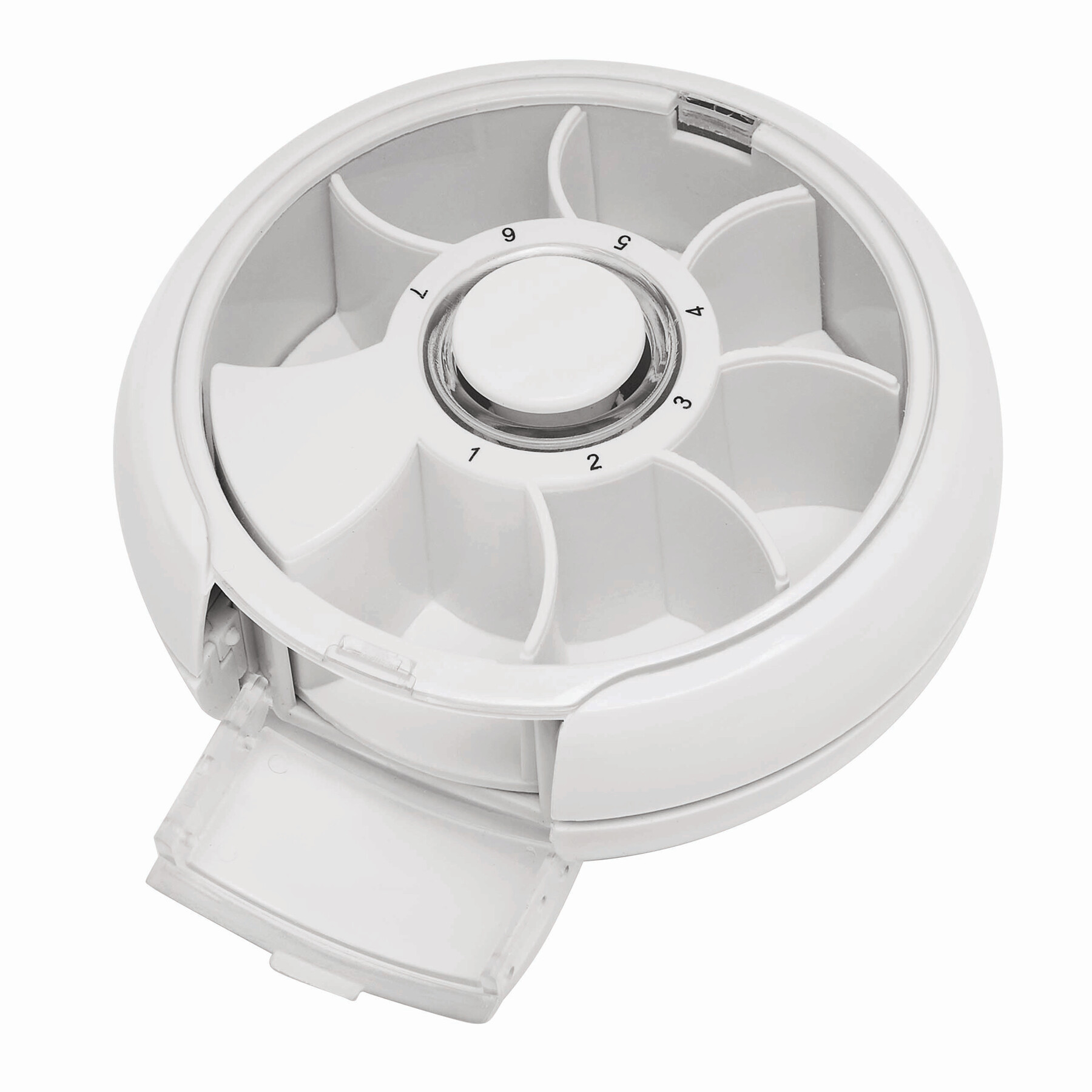 Tablettendose DAY BY DAY, weiß