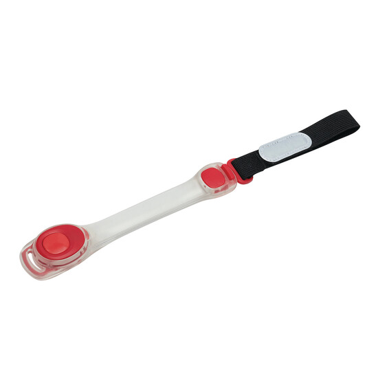 Blinklicht JOGGER, rot, transparent
