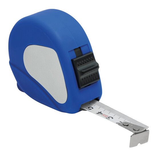 Maßband WORKER, 5m, blau, silber