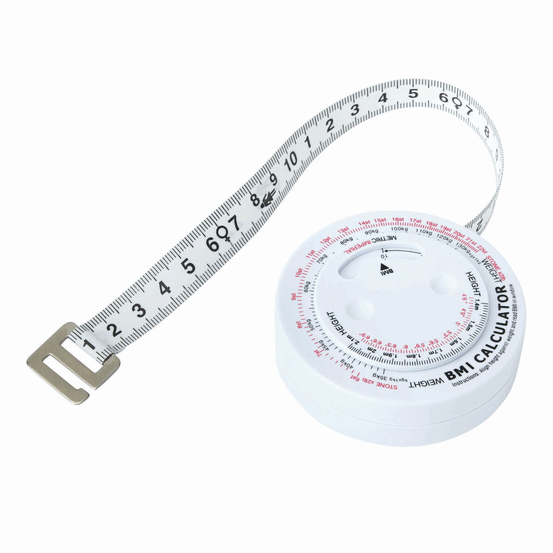 Körper-Messband WASP-WAIST, weiß