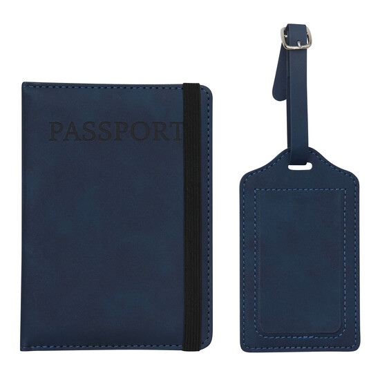 Reiseset VISA, marineblau