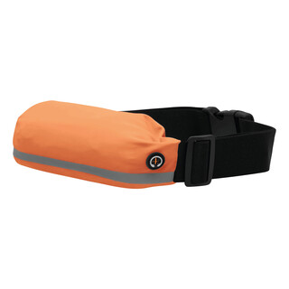 Gürteltasche SEE ME, orange, schwarz