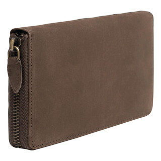 Echtleder-Geldbörse LADY, braun